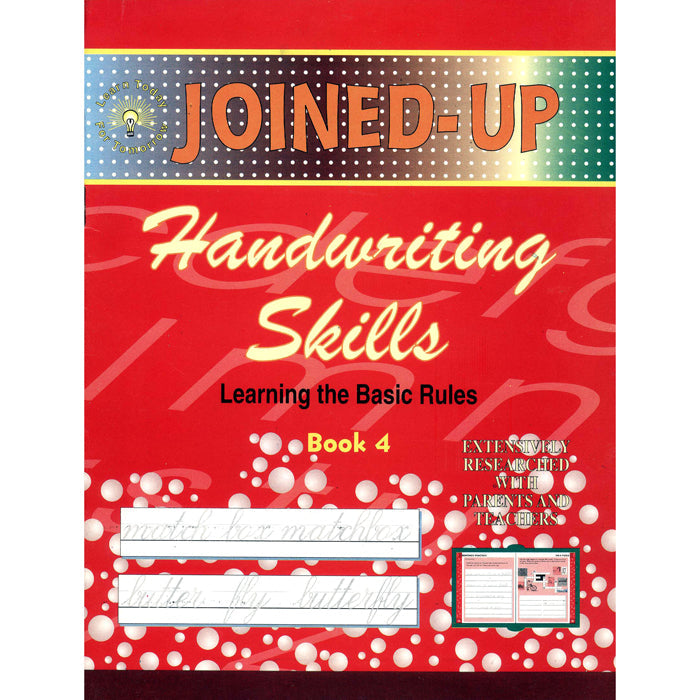 Joined-Up Handwriting Skills Book 4