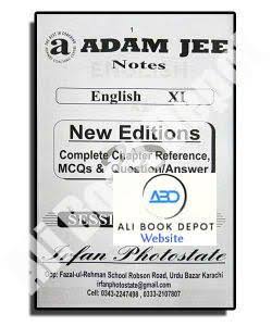 English Notes - Adamjee (Class 11)