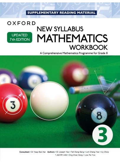 New Syllabus Mathematics Workbook 3 Updated 7th Edition