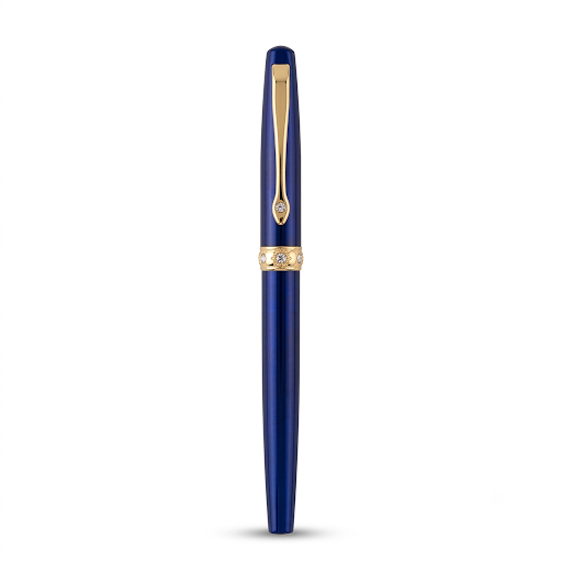Elegant Crystal Fountain Pen