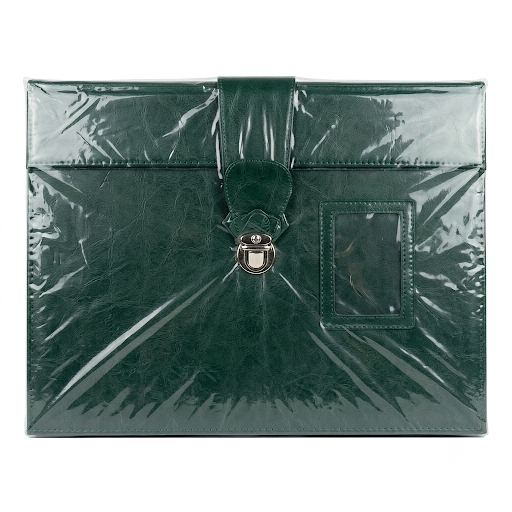 PVC Leather File Folder with Lock