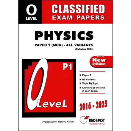 O Level Classified Physics P1 MCQ (All Variants)