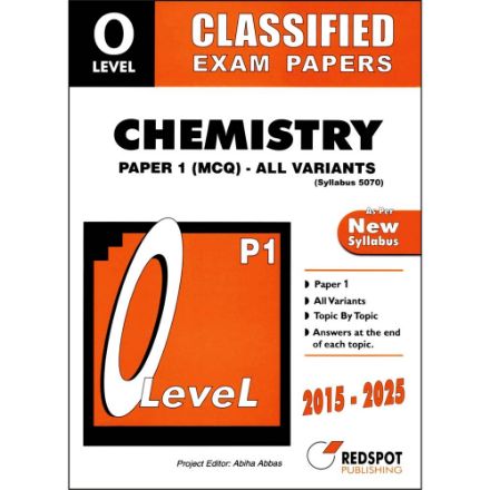 O Level Classified Chemistry P1 MCQ (All Variants)