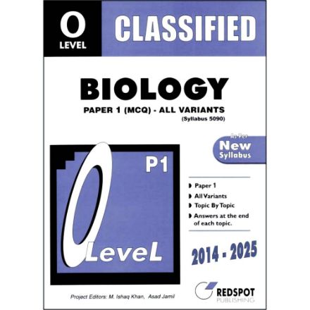 O Level Classified Biology P1 MCQ (All Variants)