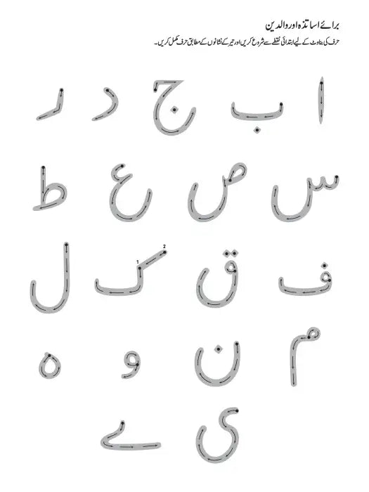 Urdu ki Amli Kitab Beginner page 1