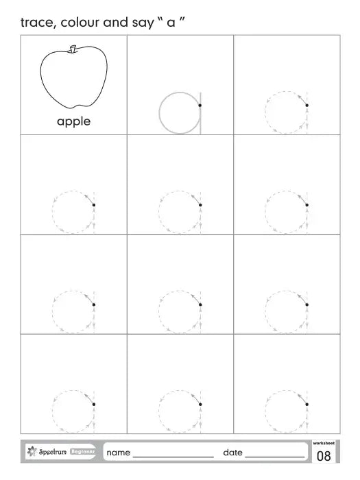 English language Worksheets Beginner page 2