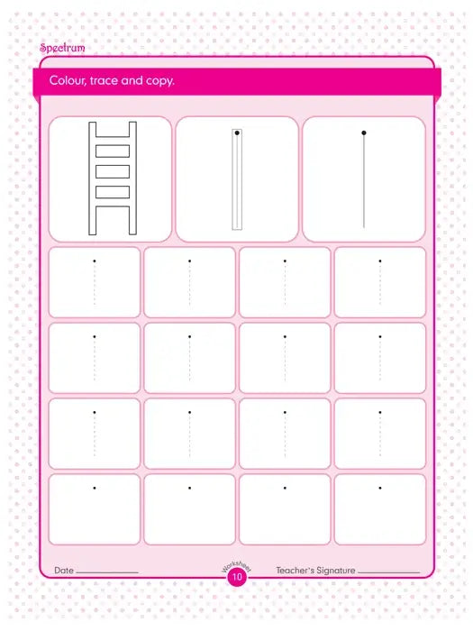 First Step English Worksheets page 3