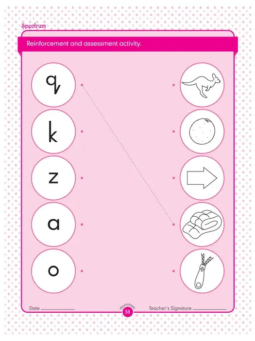 First Step English Worksheets page 4