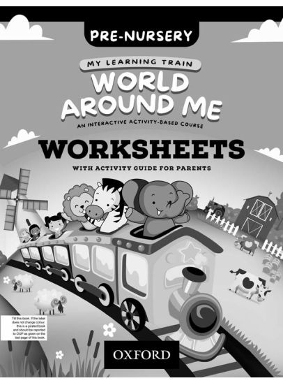 My Learning Train World Around Me Pre-Nursery Worksheets