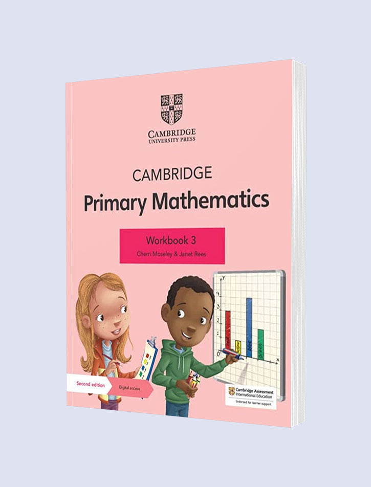 Cambridge Primary Mathematics Workbook 3 2nd Edition with Digital Access cover