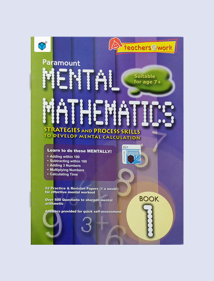 Paramount Mental Mathematics Book 1