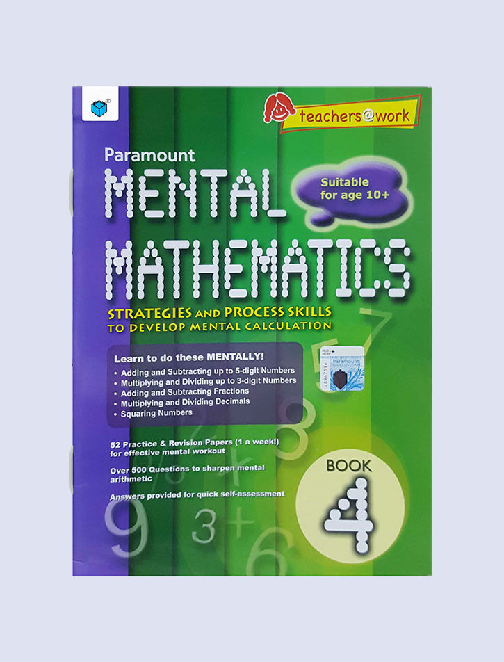 Paramount Mental Mathematics Book 4
