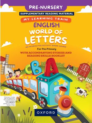 My Learning Train English World of Letters Pre-Nursery PCTB
