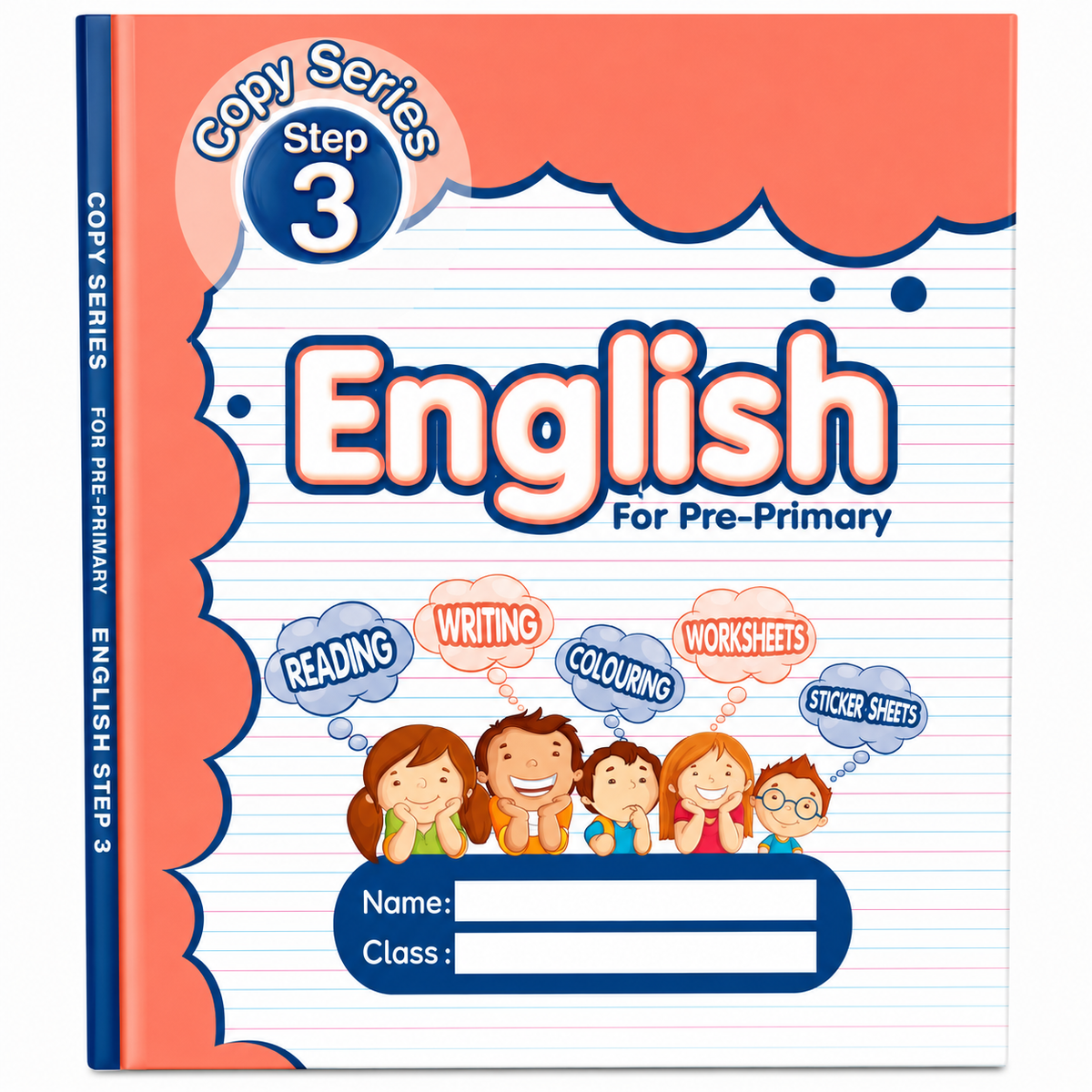 MAK English Copy Step 3 (ELITE Series)