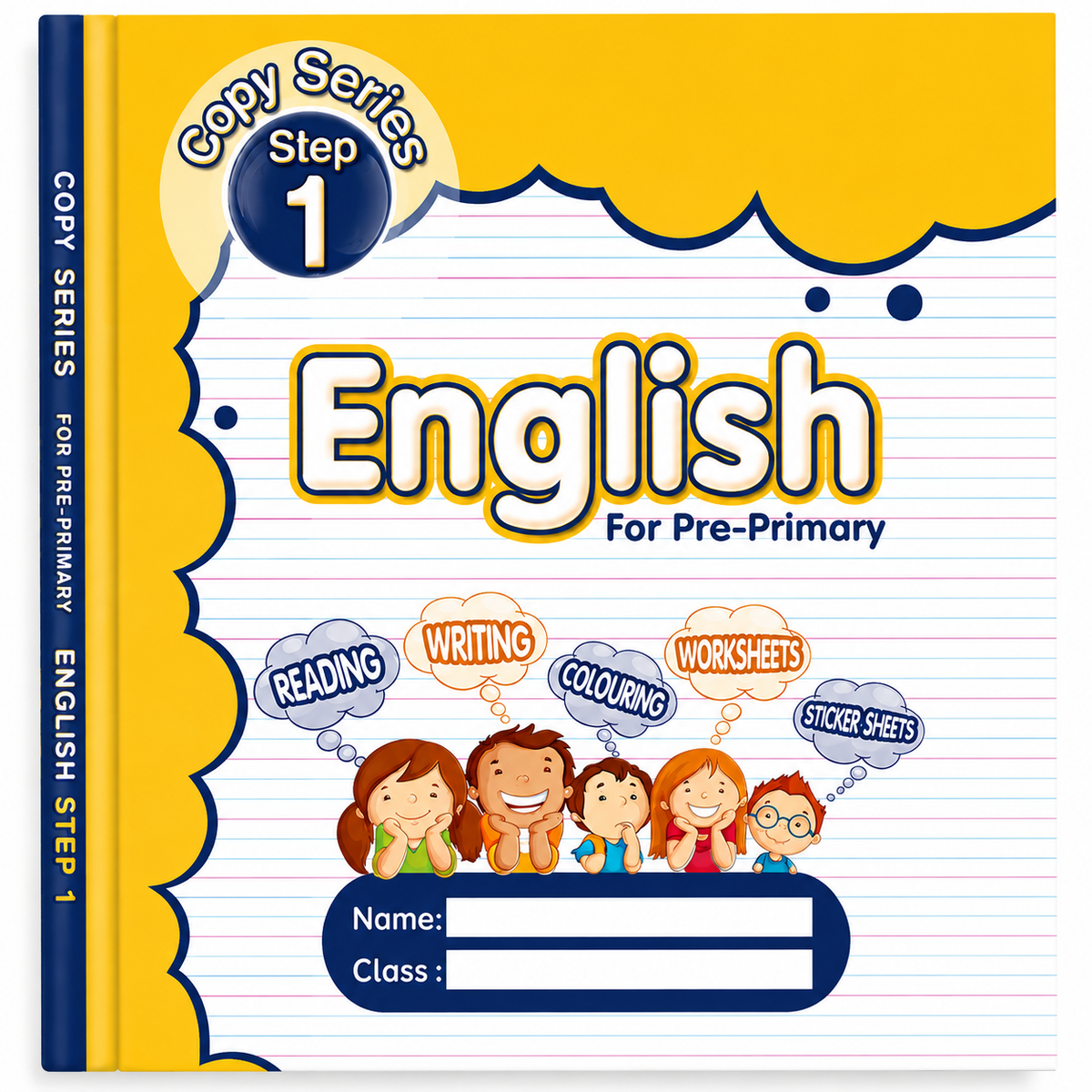 MAK English Copy Step 1 (ELITE Series)