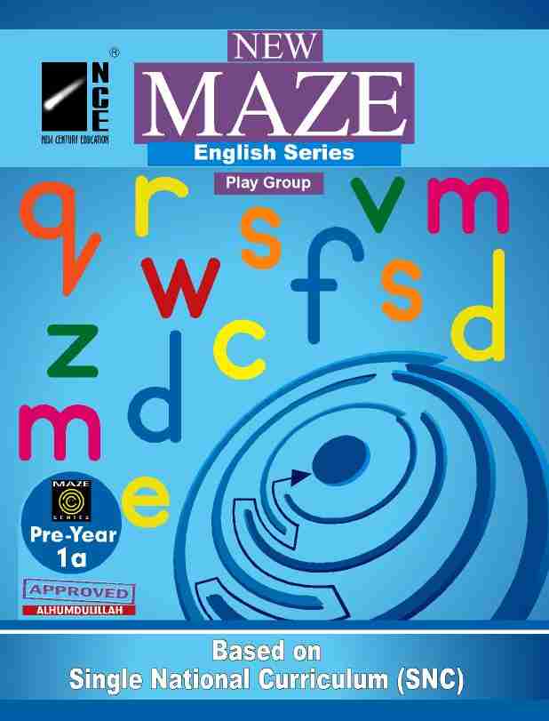 Maze Workbook Series English 1a