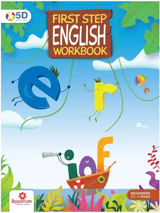 First Step English Workbook title