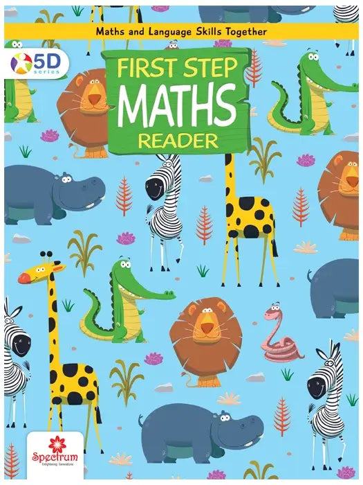 First Step Math Reader title