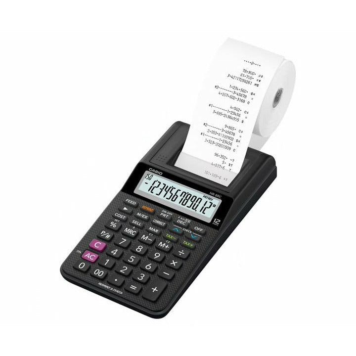 Casio HR-8RC 12 Digit Printing Calculator