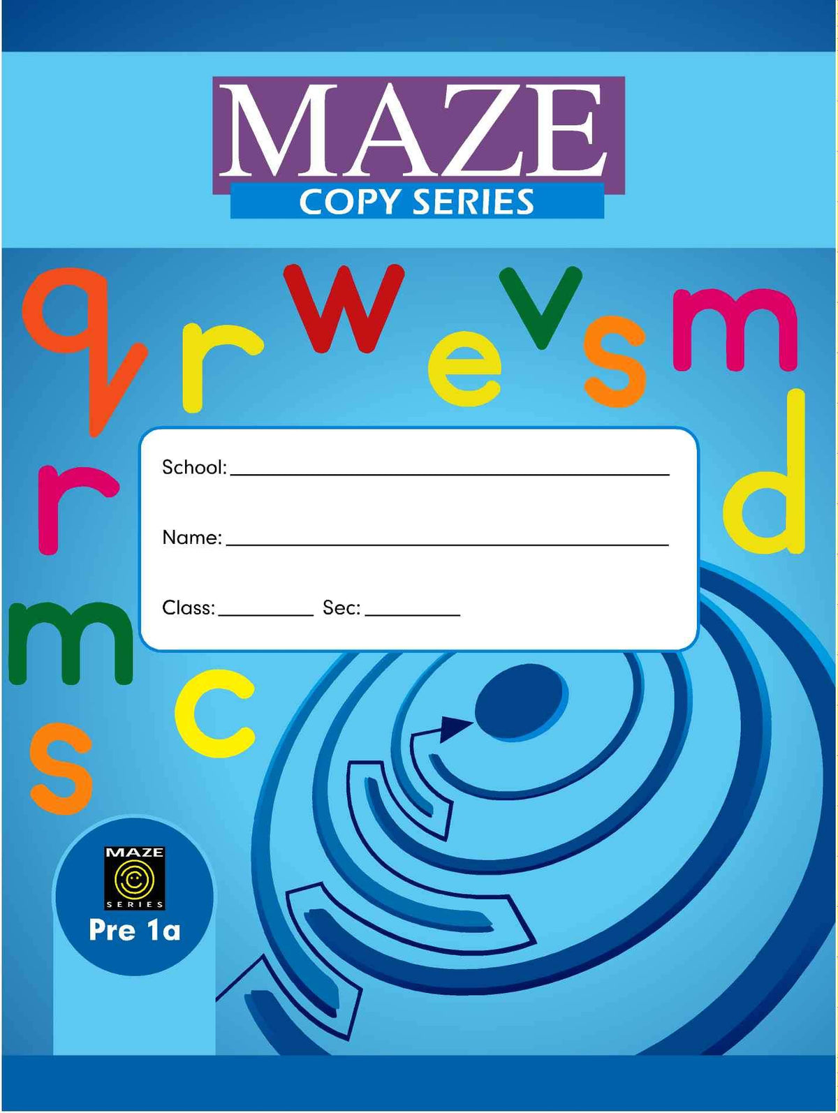 Maze Copy Series English 1a