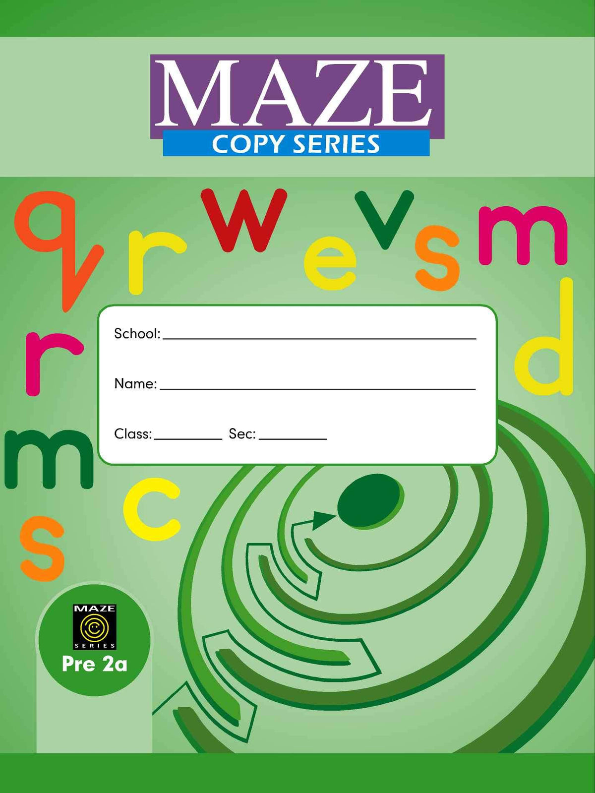 Maze Copy Series English 2a