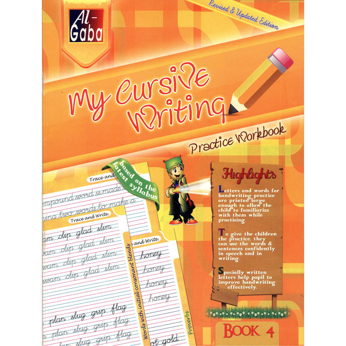 My Cursive Writing Book 4