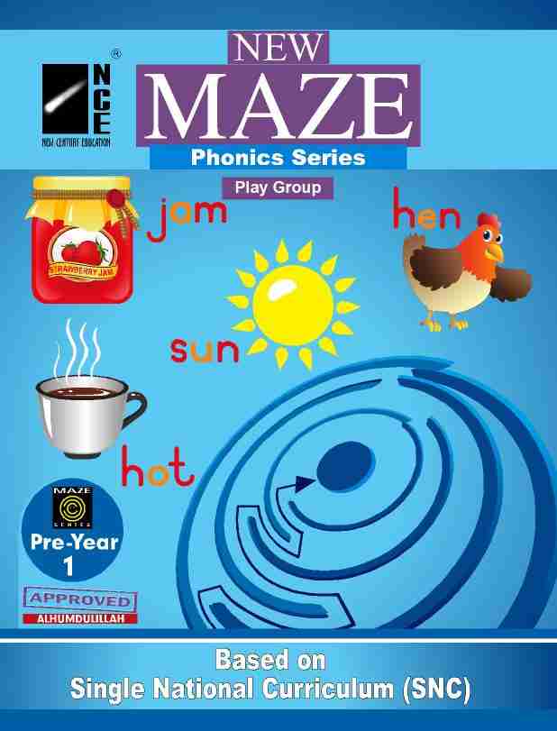 Maze Phonics Workbook Pre-Year 1