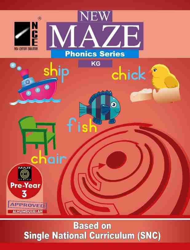 Maze Phonics Workbook Pre-Year 3