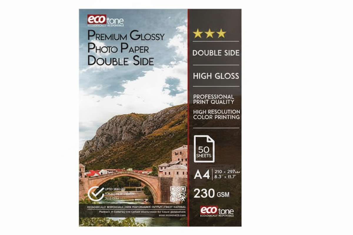 Premium double side Glossy Photo Paper A4 50 Sheets