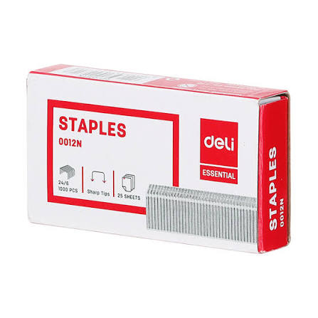 Stapler pin 1 box in 10 packet