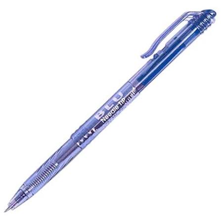 Signature Blue Needle Tip Pen Box of 10