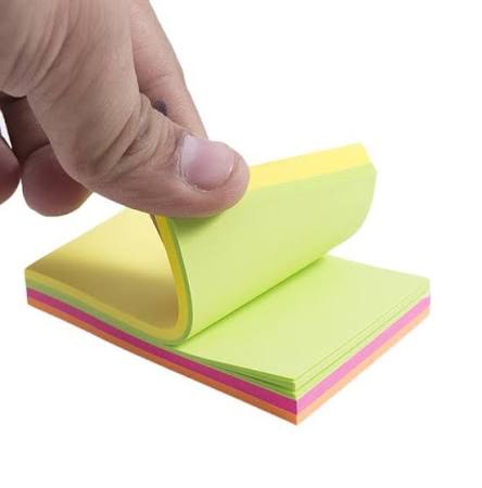 sticky notes/ stripes sticky notes