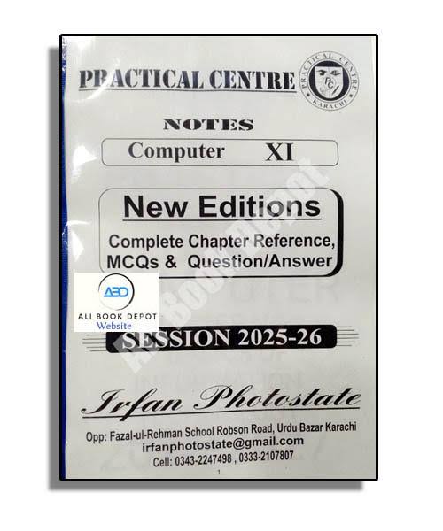 Computer Notes - Practical Centre (Class 11)