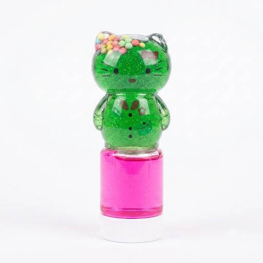 Hello Kitty Glitter Slime Bottle Toy (Bead Filled)