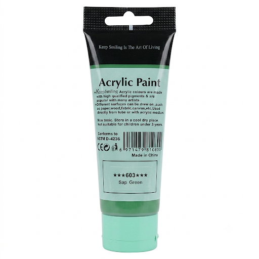 Keep Smiling Acrylic Paint 75ml – Fine Quality Artist Colours