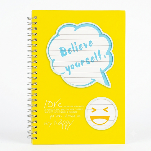 An An Culture Spiral Notebook (No. 25100-67) – 143x205mm