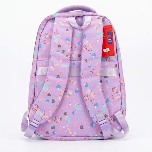 BSXIONG Fashion Bunny & Fox Print Backpack