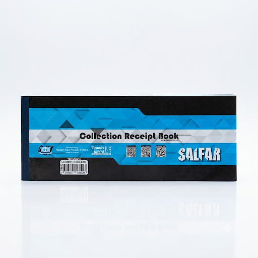 Salfar Collection Receipt Book (100 Sheets)