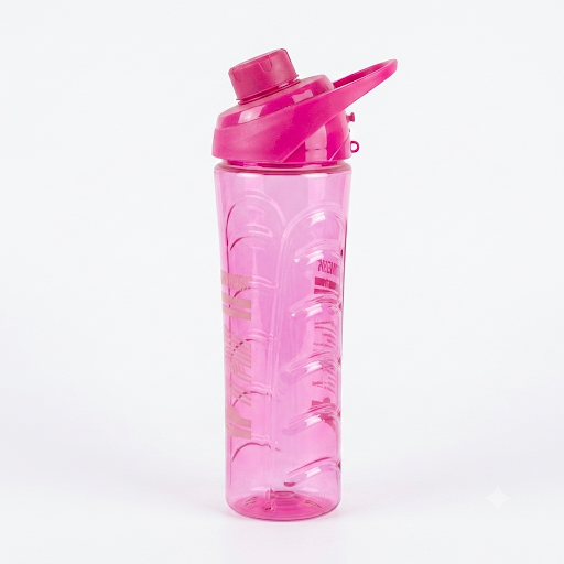 Pink Sports Water Bottle – Flip Top Spout