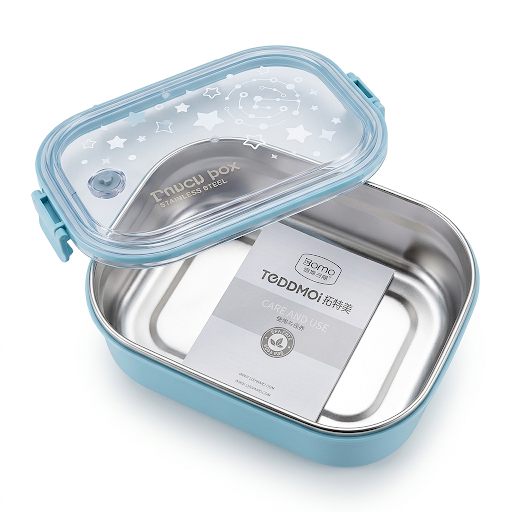Tedemei Stainless Steel Lunch Box – Star Constellation Print, BPA Free