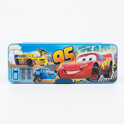Character Pencil Box with Sharpener