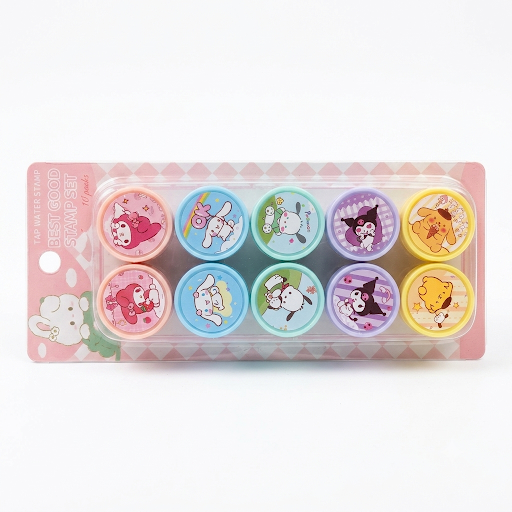 Best Good Stamp Set – Cute Cartoon Tap Water Stamps (10 Pcs)