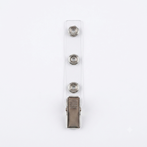 ID Card Clip / Badge Snap Fastener