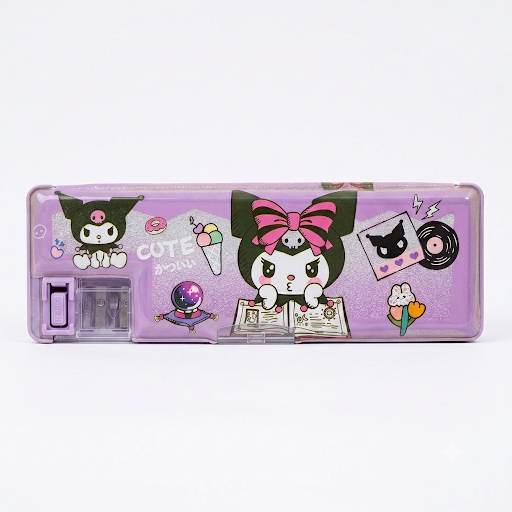 Character Pencil Box with Sharpener
