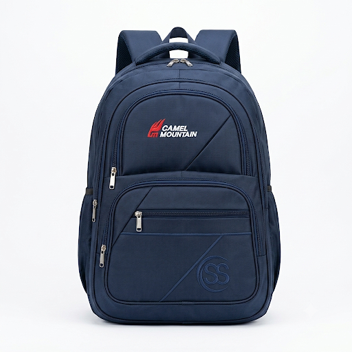 Camel Mountain Multi-Pocket Backpack