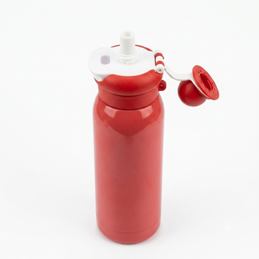 Kids Ball-Top Cartoon Water Bottle