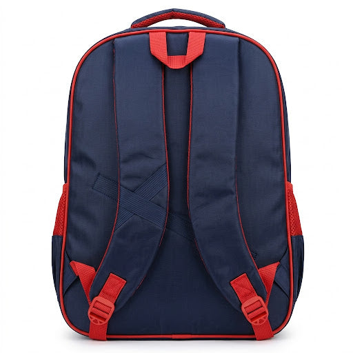 Kids Cartoon Print School Backpack – 2 Design Options (Red Series)