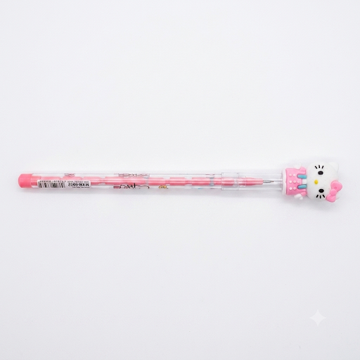 Hello Kitty Character Topper Pencil with Eraser