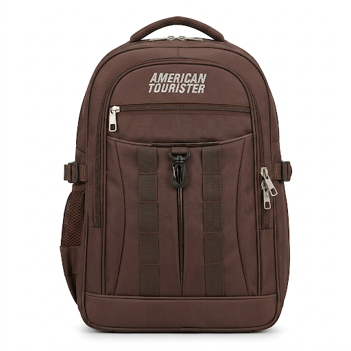 American Tourister Backpack – Brown Laptop Bag