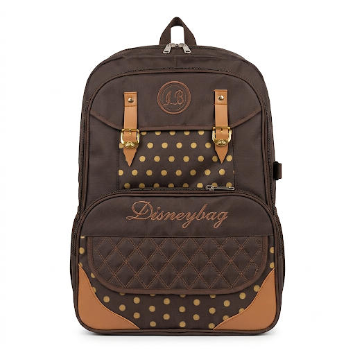 Disneybag J.B School Backpack – Polka Dot Design